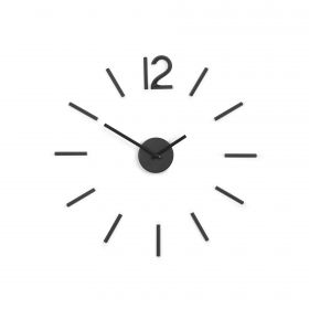 UMBRA BLINK Стенен часовник, черен 