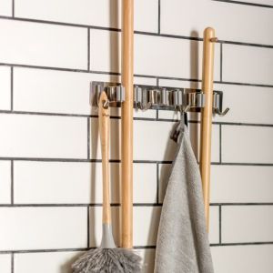Mop, Kitchen, Bathroom Broom Holder