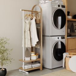 Стояща за закачалка / щендер UMBRA BELLWOOD, натурален