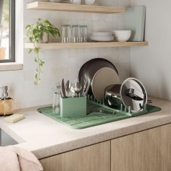 UMBRA UDRY ULTRA DRYING RACK W  MAT SPRUCE