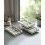 UMBRA TERRACE JEWELRY TRAY WHITE