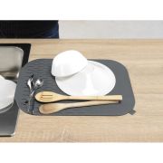 VIGAR RENGØ Силиконова подложка за сушене на съдове 43X33см. сив