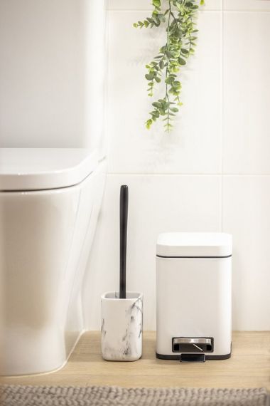 VIGAR BOX ZENSE WHITE MARBLE TOILET SET