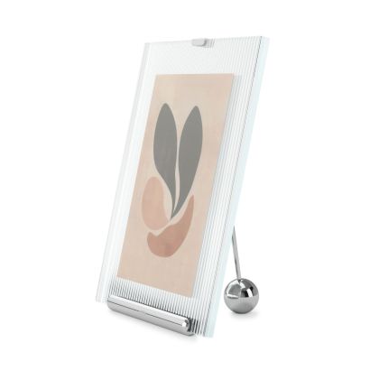 UMBRA FLUTE PICTURE FRAME 5X7 CHROME