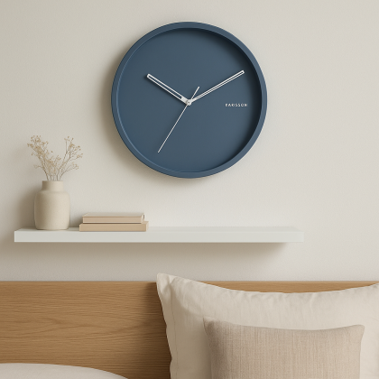 Karlsson Wall Clock Hue Blue 