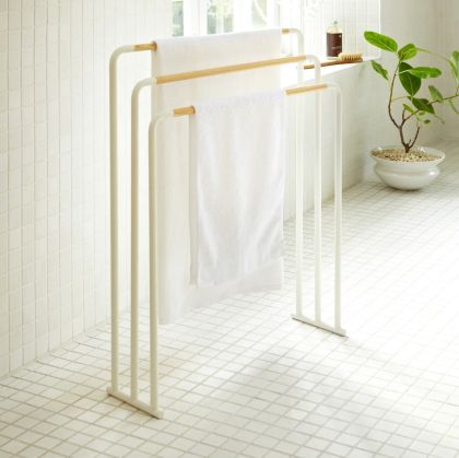 YAMAZAKI Plain Bath Towel Hanger WH