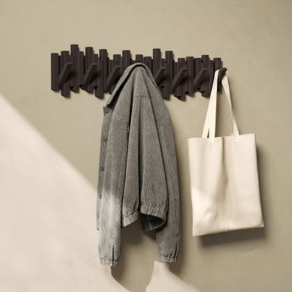 UMBRA STICKS MULTI HOOK 8 ESPRESSO