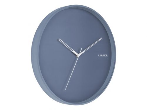 Karlsson Wall Clock Hue Blue 