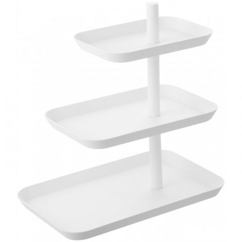 YAMAZAKI Tower 3-Tiered Serving Stand WH