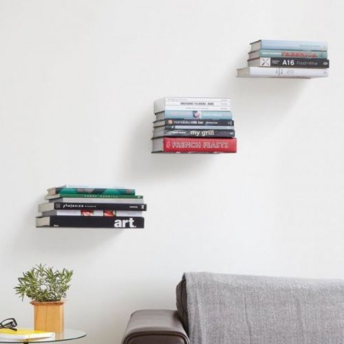 UMBRA Conceal Small Невидима етажерка за книги, кутия 3бр.
