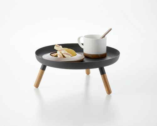 YAMAZAKI PLAIN TRAY WITH LEGS BK