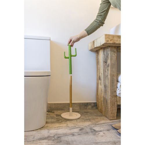 VIGAR CACTUS Свободностояща стойка за тоалетна хартия, зелен
