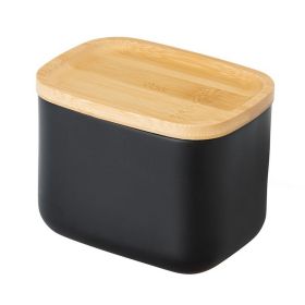 VIGAR BOX ZENSE Кутия за аксесоари за баня правоъгълна, черен