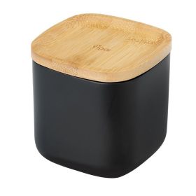 VIGAR BOX ZENSE Кутия за аксесоари за баня квадратна, черен