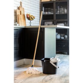 VIGAR VINTAGE COTTON MOP WITH BAMBOO HANDLE