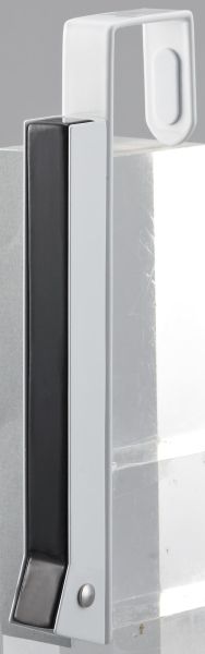YAMAZAKI Smart Сгъваема закачалка за над врата или стена, черен