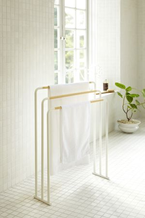 YAMAZAKI Plain Bath Towel Hanger WH