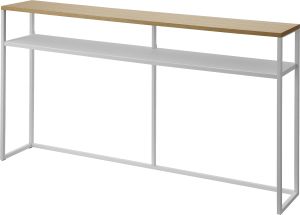 YAMAZAKI TOWER CONSOLE TABLE WITH  SHELF WH