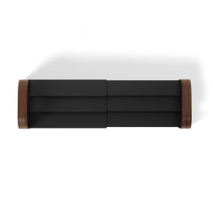 UMBRA BELLWOOD 3-TIER SPICE SHELF BLK/WAL