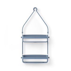 UMBRA FLEX SHOWER CADDY SLT/BLUE