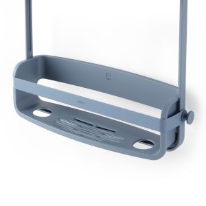 UMBRA FLEX SHOWER CADDY SLT/BLUE