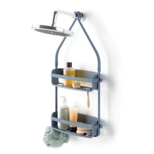 UMBRA FLEX SHOWER CADDY SLT/BLUE