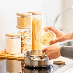 Комплект от 5 броя канистери VIGAR HOMEY BAMBOO, бамбук