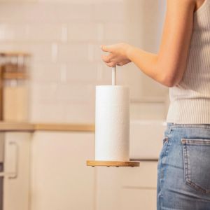 Стойка за кухненска хартия VIGAR TAULA BAMBOO, бамбук