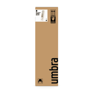 UMBRA BELLWOOD LEANING MIRROR NATURAL