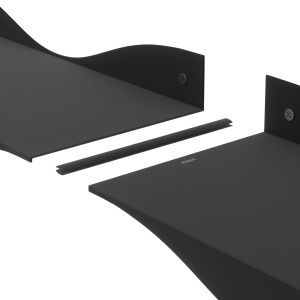 Метални рафтове UMBRA SURF сет 2бр, черен