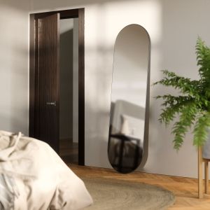 Овално огледало UMBRA HUBBA 45x157см., титан
