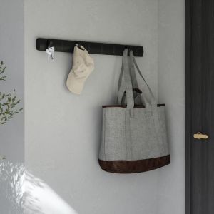 UMBRA Flip 8 Стенна закачалка, черен / черен