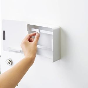 YAMAZAKI Tower Square Magnetic Key Cabinet WH