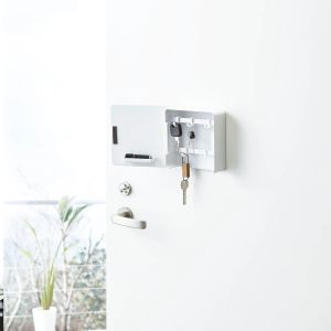 YAMAZAKI Tower Square Magnetic Key Cabinet WH