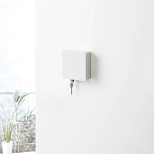 YAMAZAKI Tower Square Magnetic Key Cabinet WH