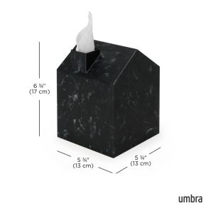 UMBRA CASA TISSUE COVER OCBLK