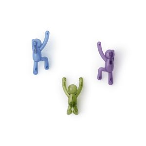 UMBRA BUDDY BUDDY PIN-POINT HOOK (3)  ASSTGEM