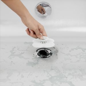 UMBRA BLOOM DRN/HAIR CATCH WHITE