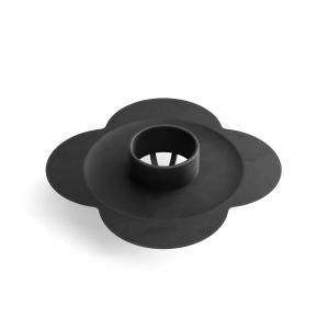 Комбиниран  уловител за коса и тапа и за вана и душ UMBRA BLOOM, черен