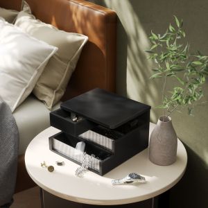 UMBRA MALIBU STORAGE BOX BLACK