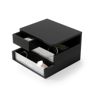 UMBRA MALIBU STORAGE BOX BLACK