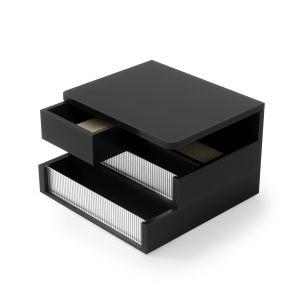 UMBRA MALIBU STORAGE BOX BLACK