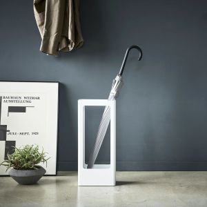 YAMAZAKI Tower Slim Umbrella Stand WH