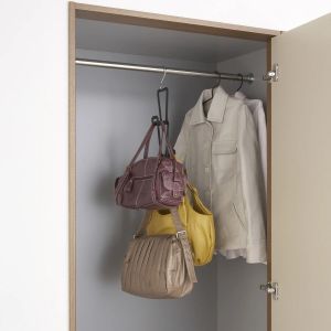 YAMAZAKI Chain Joint Bag Hanger BK