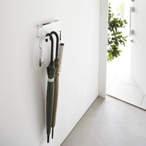 YAMAZAKI Smart Wall Mounted Umbrella Holder WH