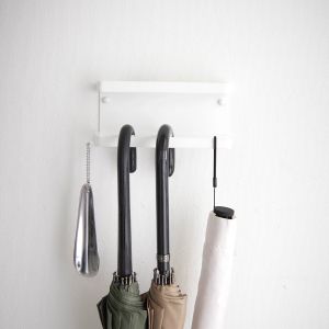 YAMAZAKI Smart Wall Mounted Umbrella Holder WH