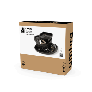  Кутия за съхранение на аксесоари на три нива UMBRA COVE, черен