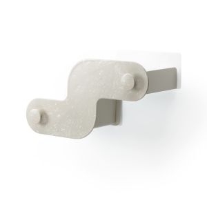 Етажерки за за баня с лепилни ленти UMBRA NAMI, сет 2 бр., пясъчен