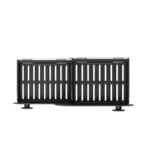 Етажерки за за баня с лепилни ленти UMBRA NAMI, сет 2 бр.,черен