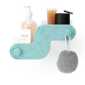 UMBRA NAMI ADHESIVE BIN SET 2 OCN BLU